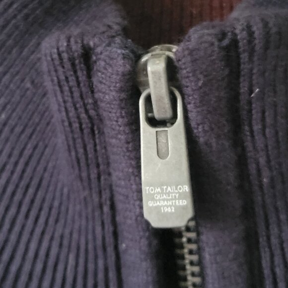 Tom Tailor Full Zip Cardigan 100% Organic Cotton - Picture 7 of 16